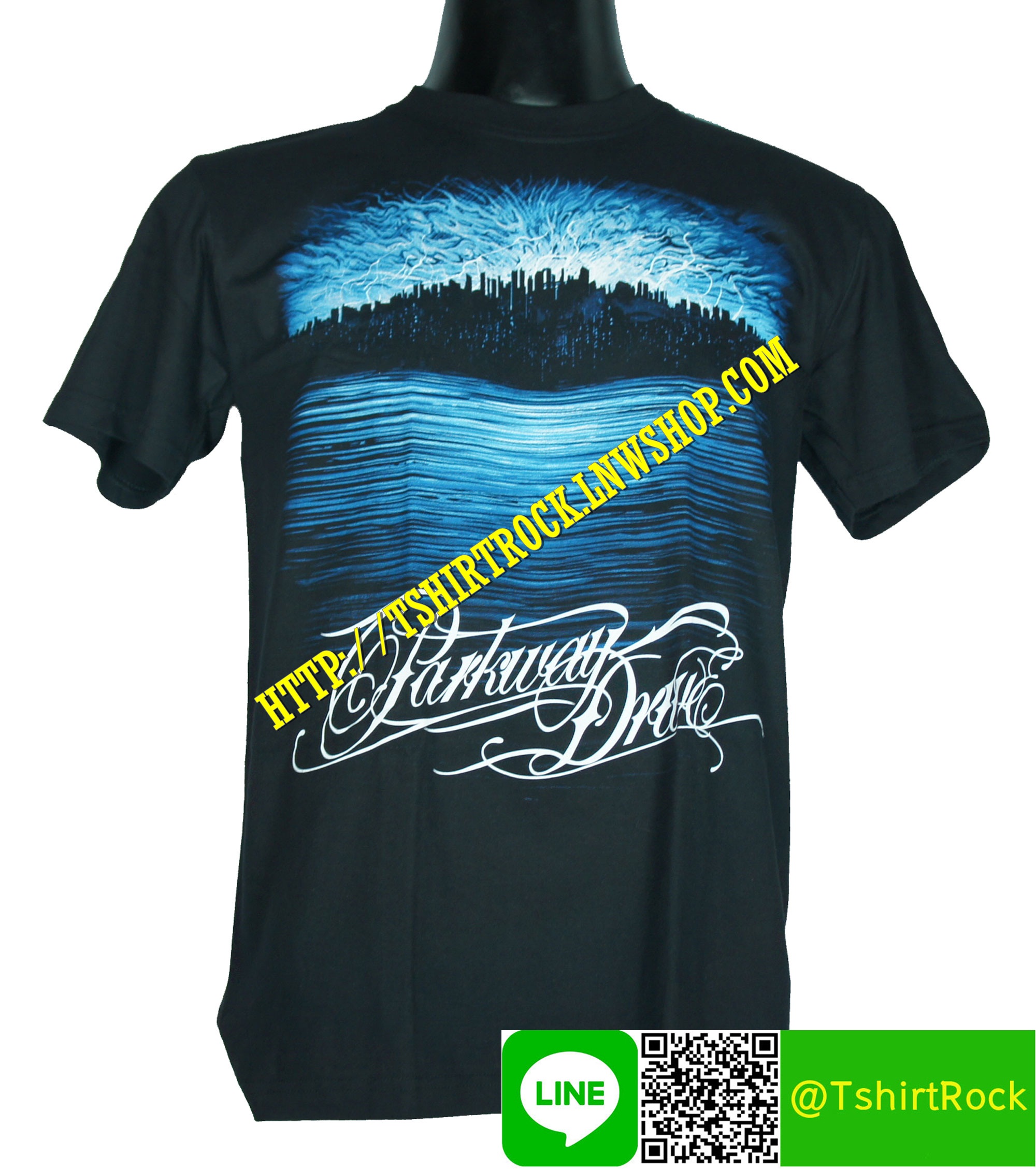 PARKWAY DRIVE เสื้อยืดวงร็อค เมทัล ดนตรี เสื้อวงพาร์กเวย์ไดรฟ์ PWE1322