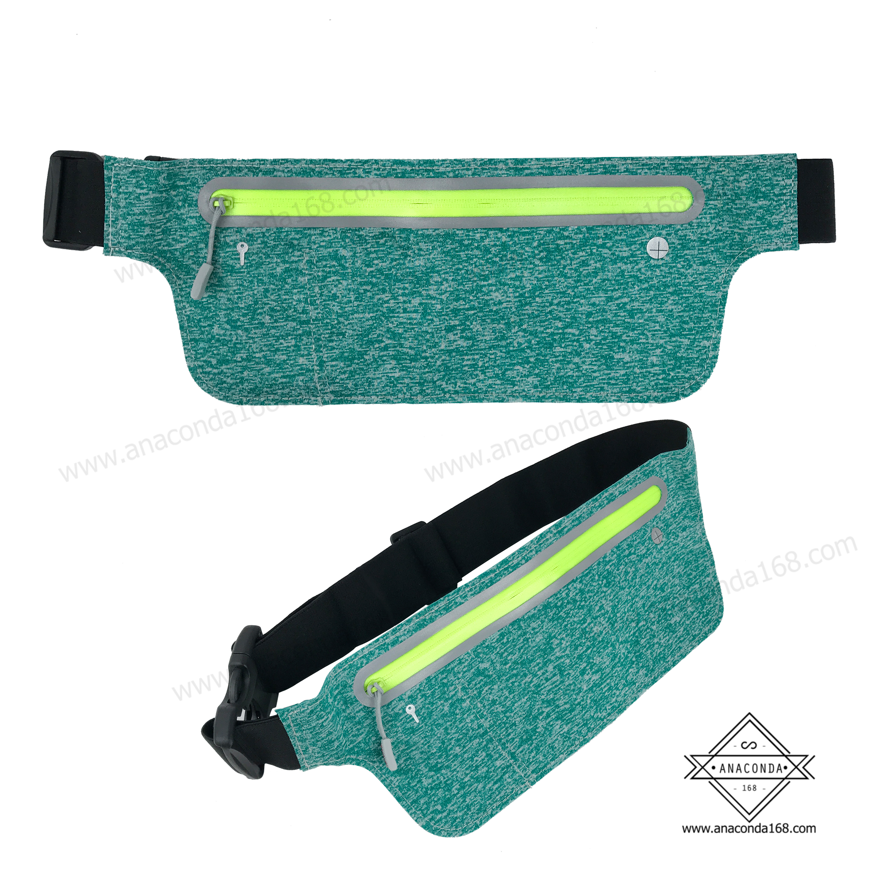 กระเป๋าคาดเอวสปอร์ตทรงเหลี่ยม