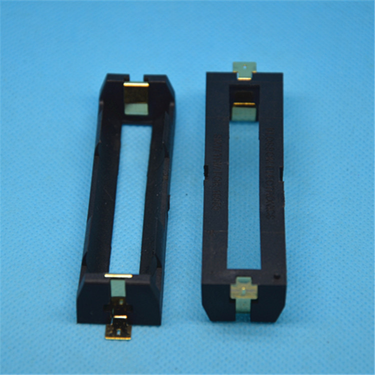 รางถ่าน1ก้อน 18650 ขั้วทองอยางดี ตัวเตี้ยโมง่าย BLM