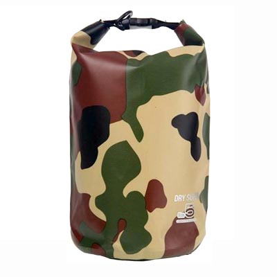 กระเป๋ากันน้ำ Dry Super รุ่น Super Camo 5 ลิตร ลายพรางสีเขียว