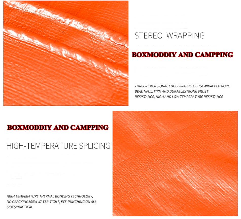 ผ้าใบกันฝน ผ้าใบรถคอก ฟลายชีท กันแดด กันฝน TARP หนา แข็งแรง ทนทาน ราคาถูก ขนาด 3x5เมตร