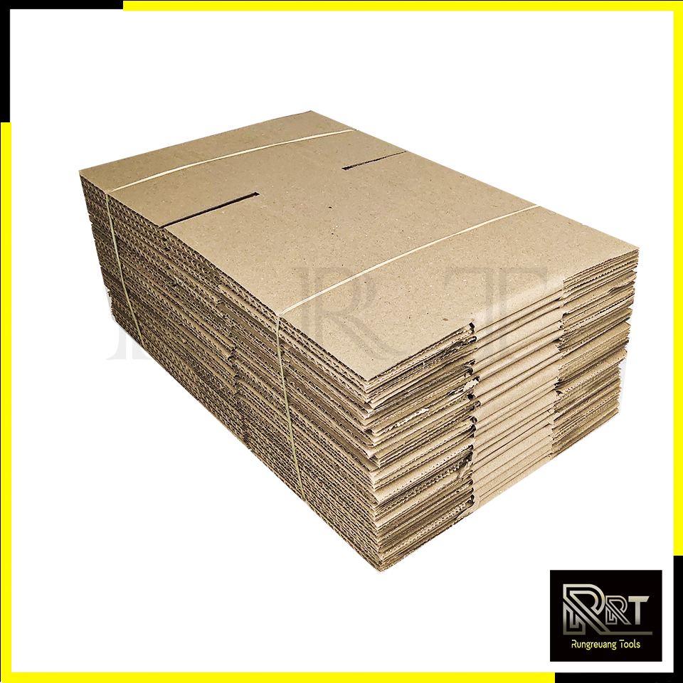 RRT กล่องพัสดุ กล่องไปรษณีย์ ขนาด 17*25*9 (แพ็ค 20 ใบ)