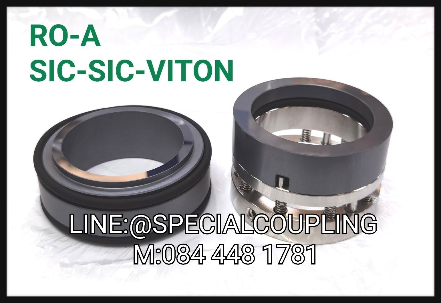 จำหน่ายMechanical seal Model RO-A SIC SIC VITON พร้อมส่งหลายขนาด สอบถามได้คะ