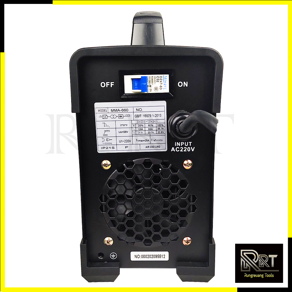BERALA ตู้เชื่อม INVERTER รุ่น MMA-660 ระบบใหม่อาร์คฟรอส