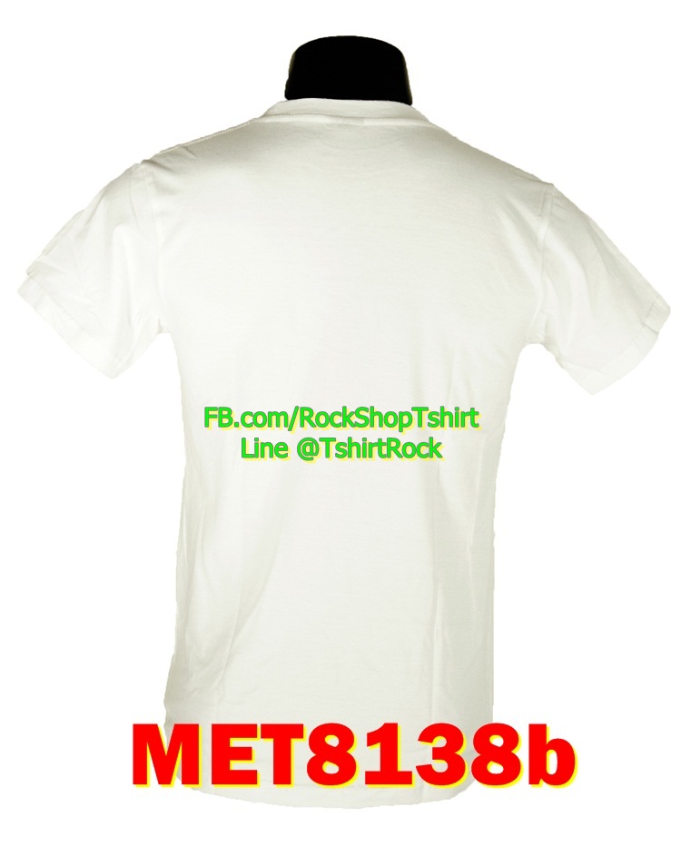 เสื้อร็อค METALLICA เสื้อวง เสื้อวินเทจ เมทัลลิกา MET8138