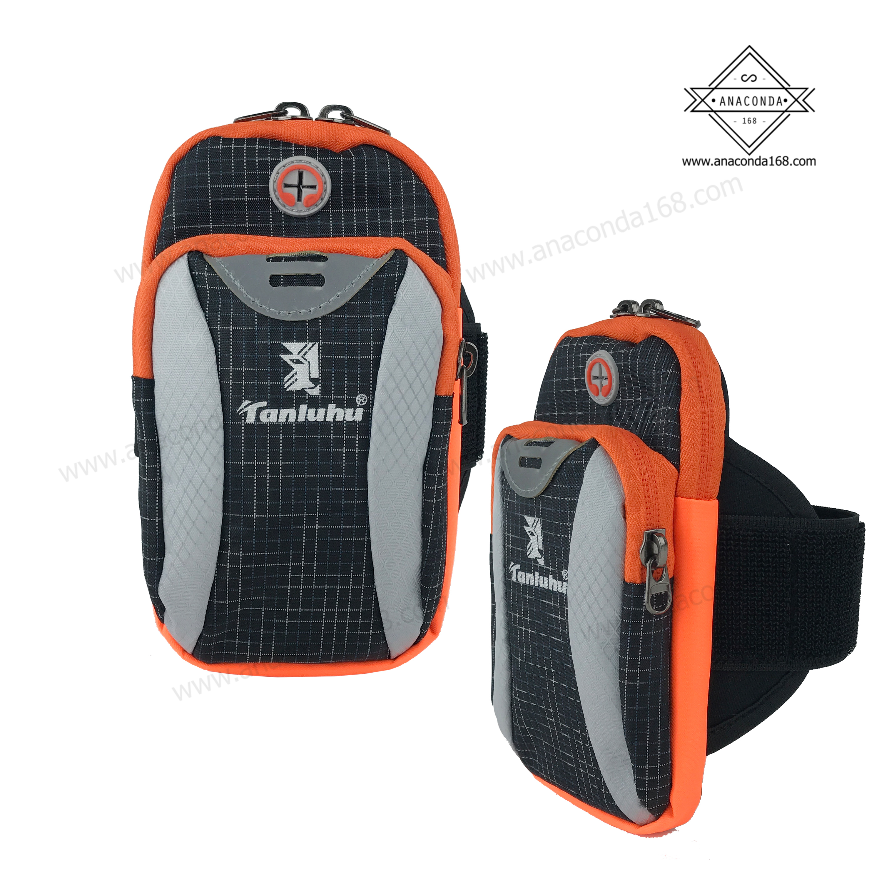 กระเป๋าคาดแขน Tanluhu พร้อมช่องใส่หูฟัง