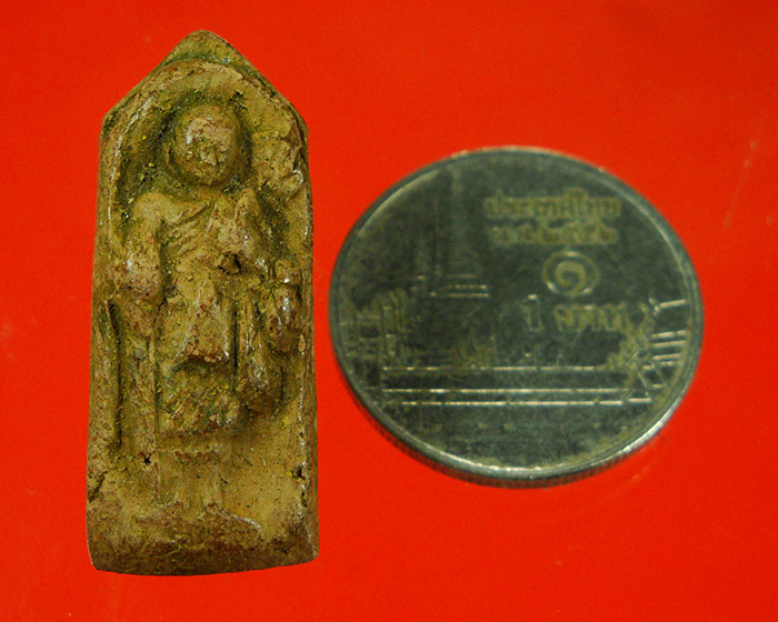 742.พระสิวลี เนื้อดิน พิมพ์ห้าเหลี่ยม เนื้อจัดแห้งเก่า เข้มขลังคลาสสิคหน้าบูชาครับ