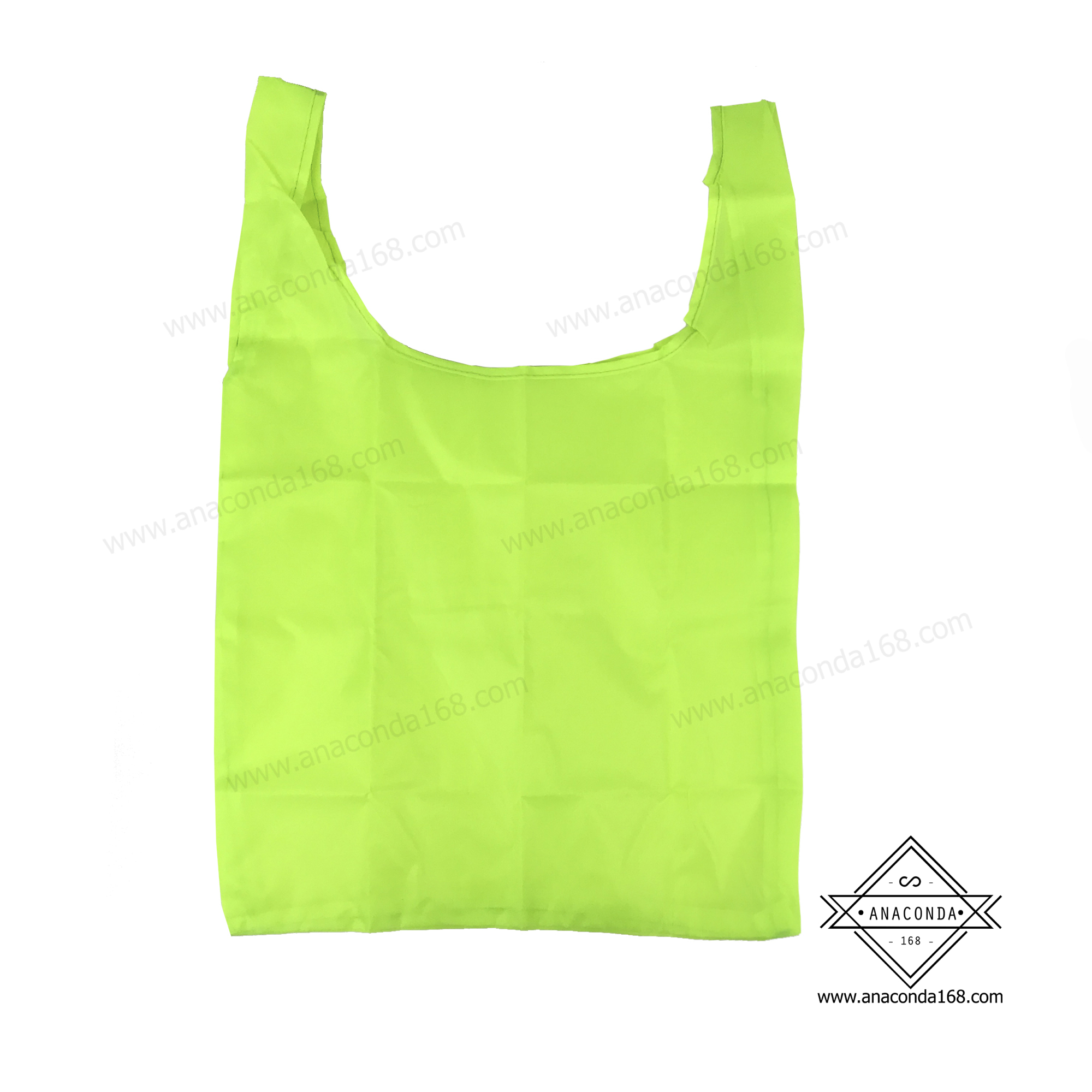 กระเป๋าช็อปปิ้งพับเก็บได้ BAGCU สีพื้น (Shopping Bag)