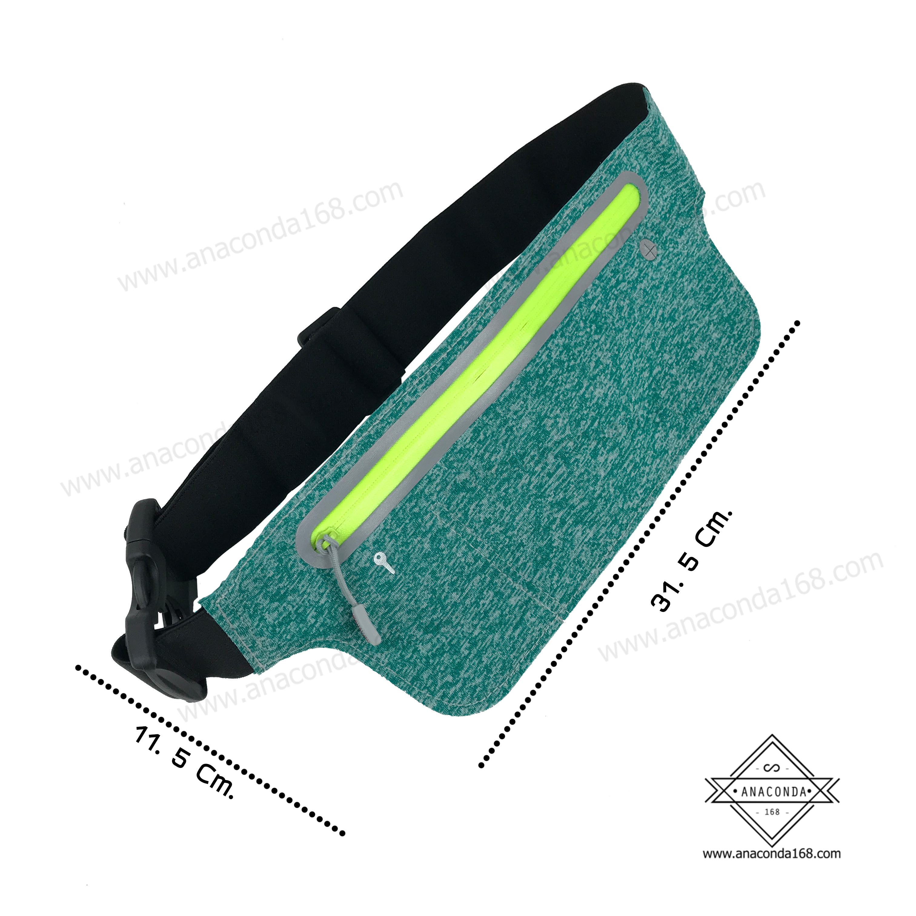 กระเป๋าคาดเอวสปอร์ตทรงเหลี่ยม