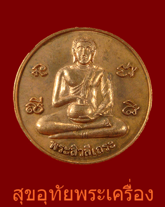เหรียญพระสิวลีจกบาตร พระอาจารย์ติ๋ว วัดมณีชลขันธ์ รุ่นแจกทาน ปี 2551 ตอกโค๊ต สวยสมบูรณ์ครับ