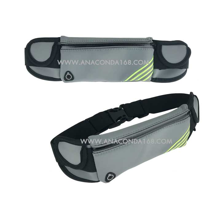 กระเป๋าคาดเอววิ่ง กระเป๋าปั่นจักรยาน พร้อมช่องใส่ขวดน้ำ