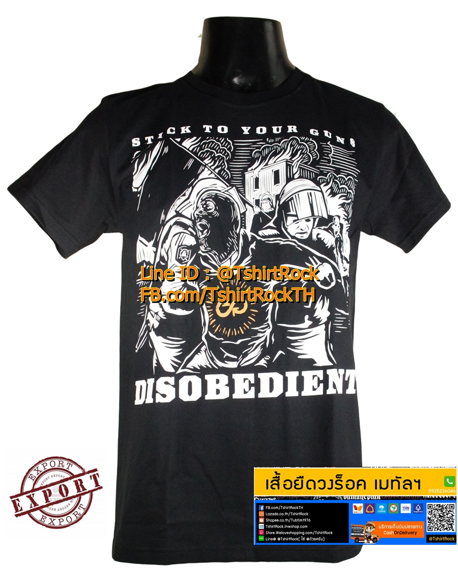 เสื้อวง STICK TO YOUR GUNS เสื้อยืดวงดนตรีร็อค เมทัล เสื้อร็อค SYG1648