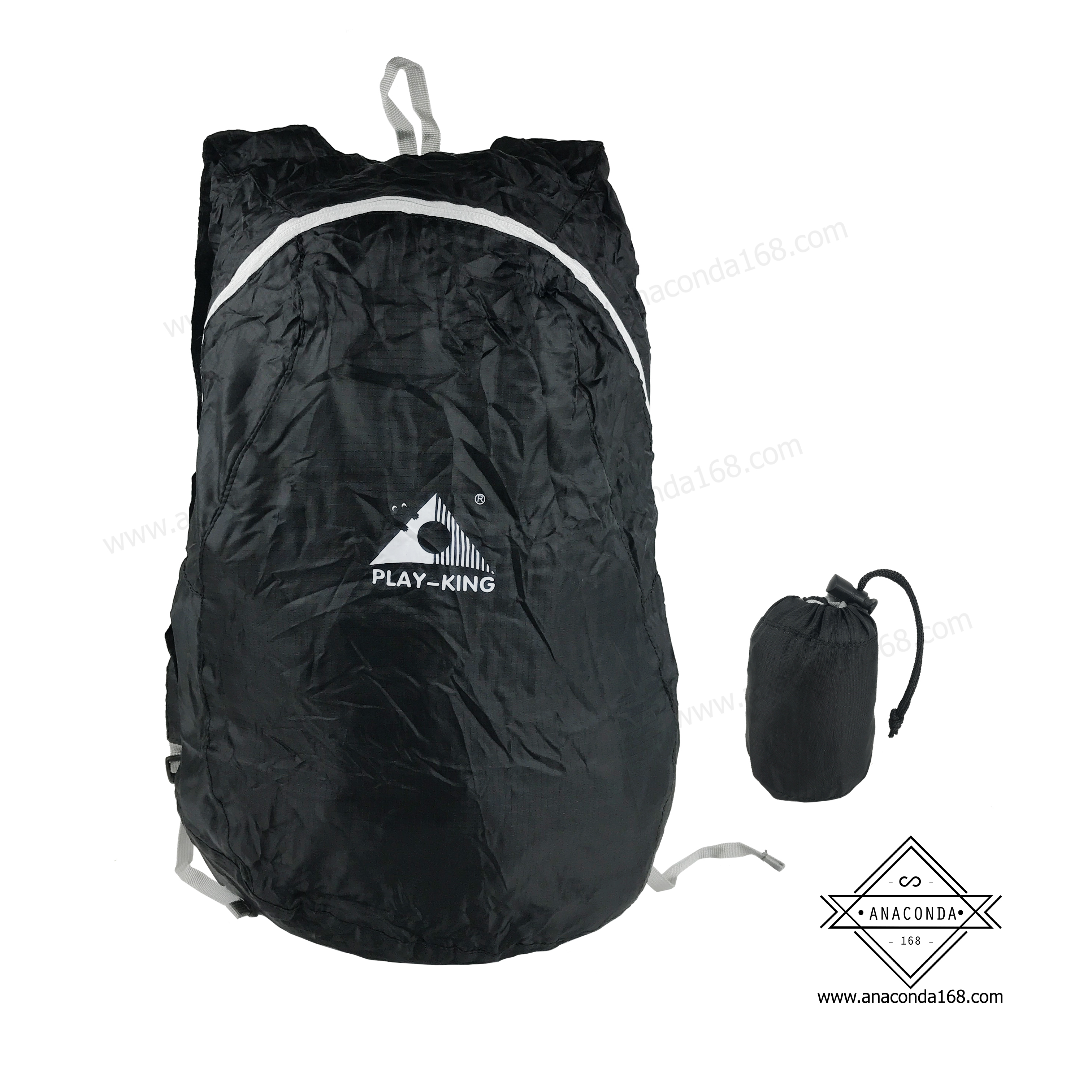 กระเป๋าเป้ผ้าร่มพับได้