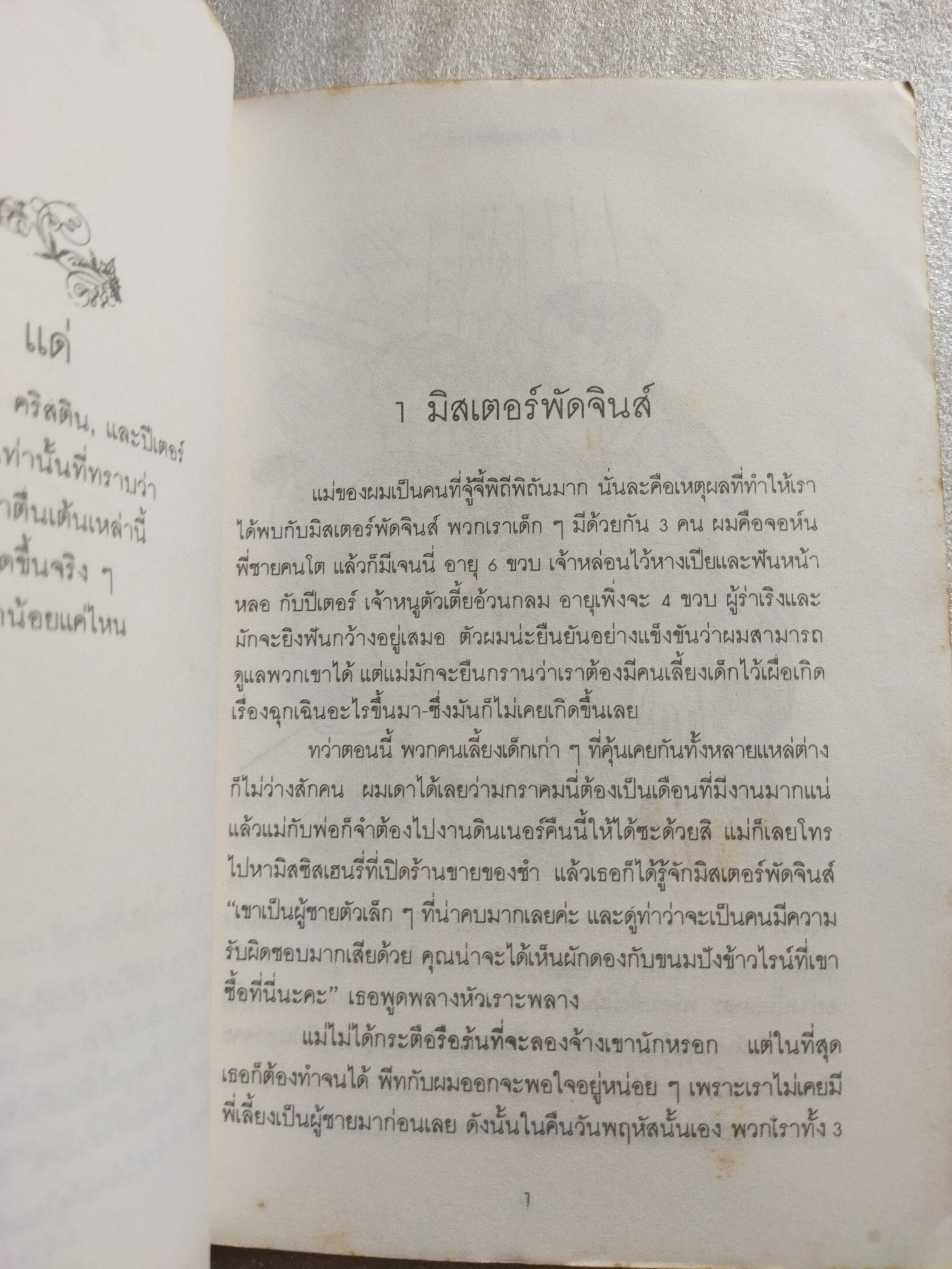 พี่เลี้ยงมหัศจรรย์ MR. PUDGINS / Ruth Christopher Carlsen