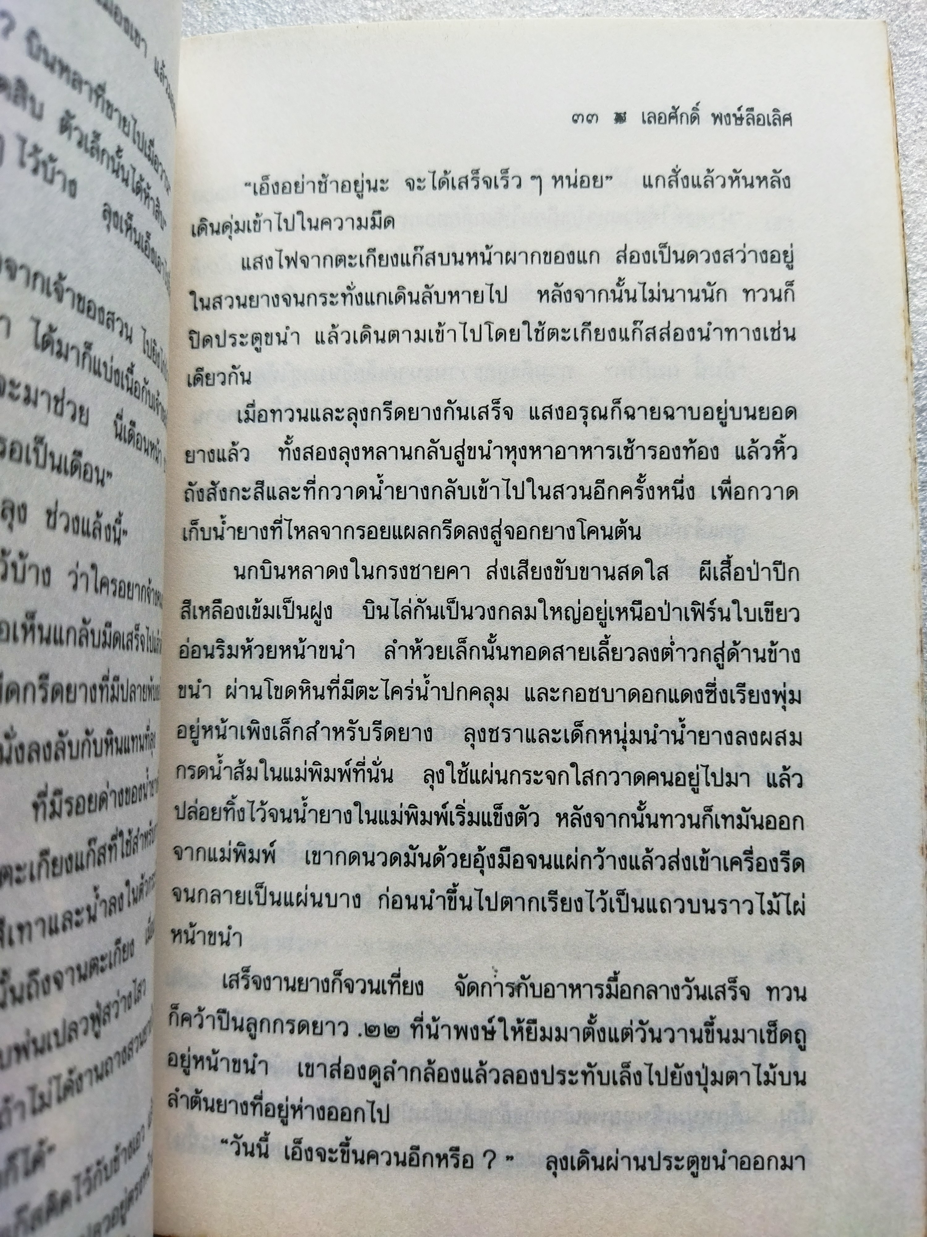 บินหลาที่หน้าเหมือง / เลอศักดิ์ พงษ์ลือเลิศ