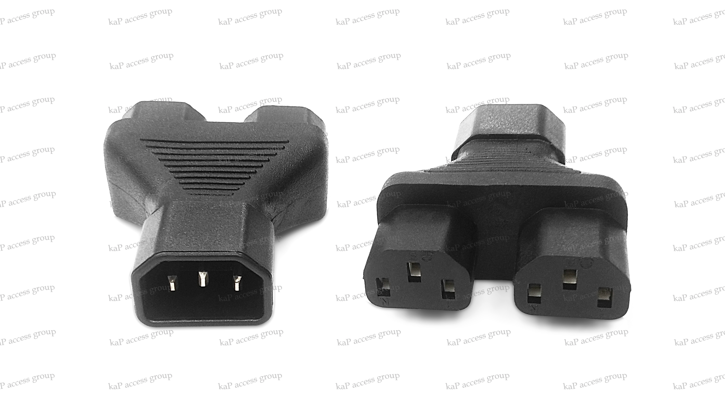 Adapter AC IEC 320 C14 to Y C13 Female