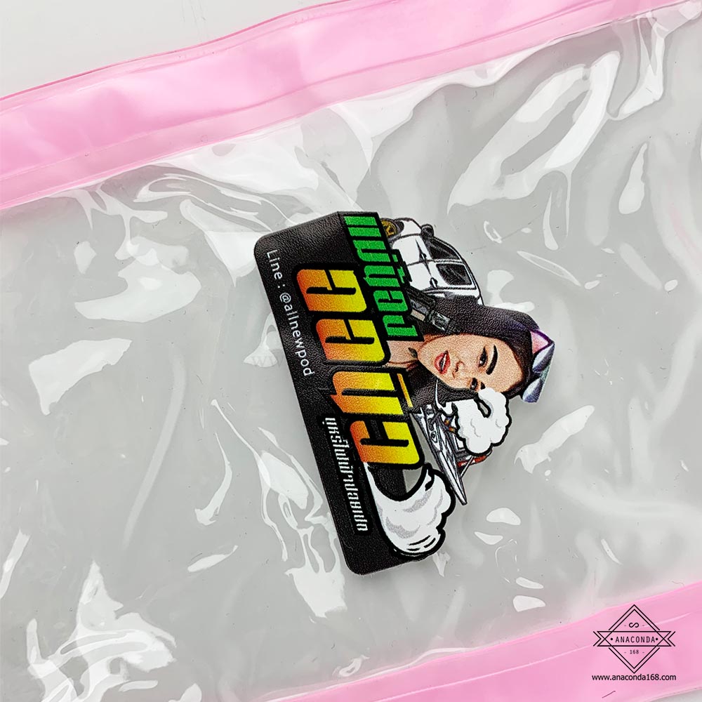 กระเป๋ากันน้ำ/ซองกันน้ำ แบบซิปล็อค ทำโลโก้