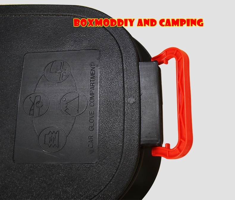 กล่องเก็บของอเนกประสงค์ กล่องยืดได้หดได้ กล่องเก็บของท้ายรถ กล่องแคมป์ปิ้ง ถังยืดหด กล่องเก็บของยืดหด หูหิ้วล็อกฝาได้ ขนาดใหญ่ ความจุ 40 L ประหยัดเนื้อที่ ทนทานต่อการใช้งาน