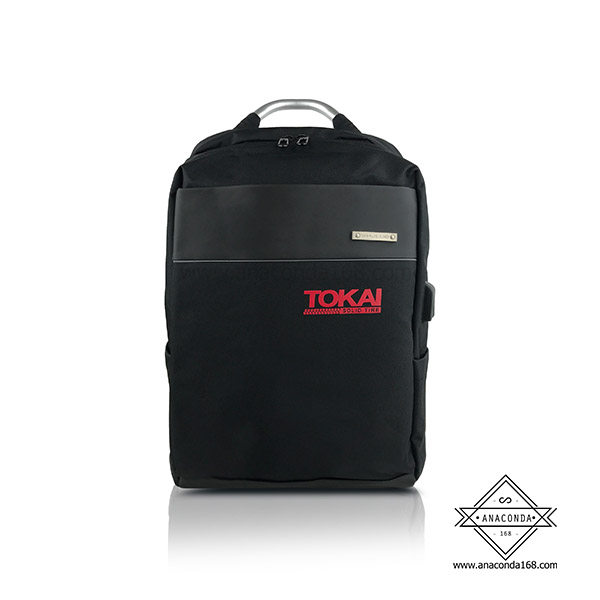 กระเป๋าเป้ไอทีสะพายหลัง (Notebook & Laptop) พร้อมสาย USB