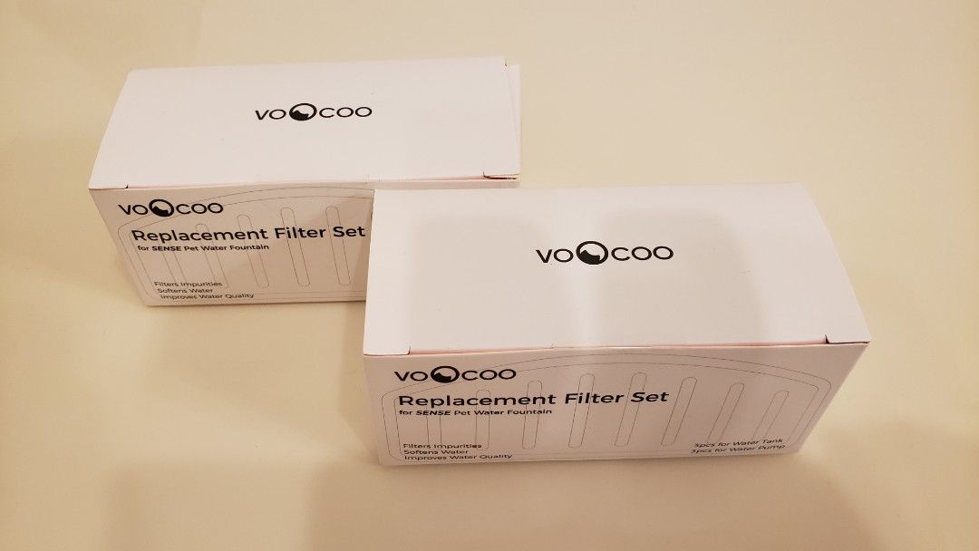 ไส้กรองรีฟิลล์สำหรับน้ำพุระบบไร้สาย VooCoo Pet Water Fountain รุ่น Sense