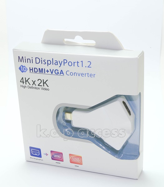 Adapter Mini Display to VGA / HDMI (Female) Converter