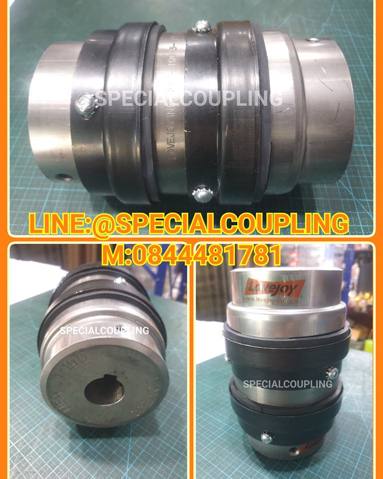 จำหน่ายRRS SIZE 190 Snapwrap nbr spacer long 3"1/2" Lovejoy usa พร้อมส่งจ้า สอบถามได้คะ