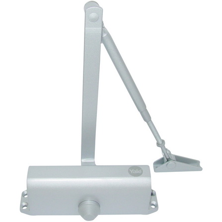 โช๊คอัพประตู ตั้งค้างได้ สีบรอนซ์ "Yale" รับน้ำหนัก 80กก.