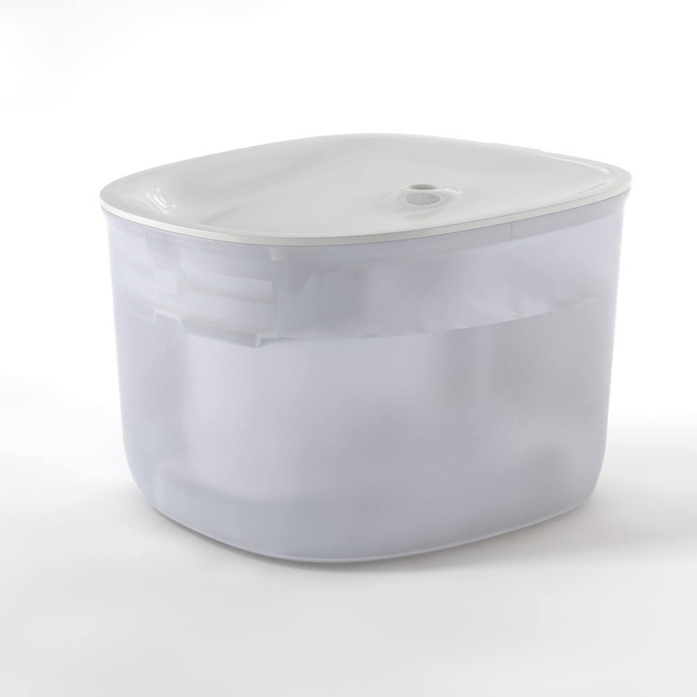 น้ำพุแมวแบบกรองน้ำอัจฉริยะแบบมอเตอร์ไร้สาย PETONEER EZ GO