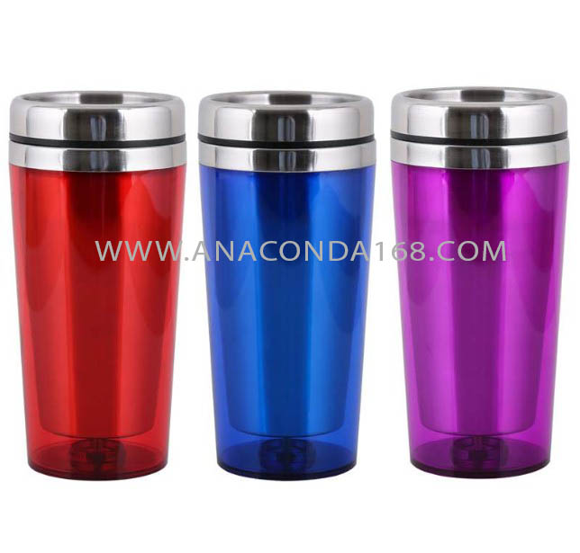 แก้วเก็บอุณหภูมิ 2 ชั้น แก้วเก็บร้อน-เย็น 420 ml.