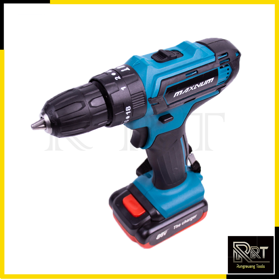 MAXNUM สว่านไร้สาย 68V รุ่น 330DWE 3ระบบ เจาะกระแทกได้