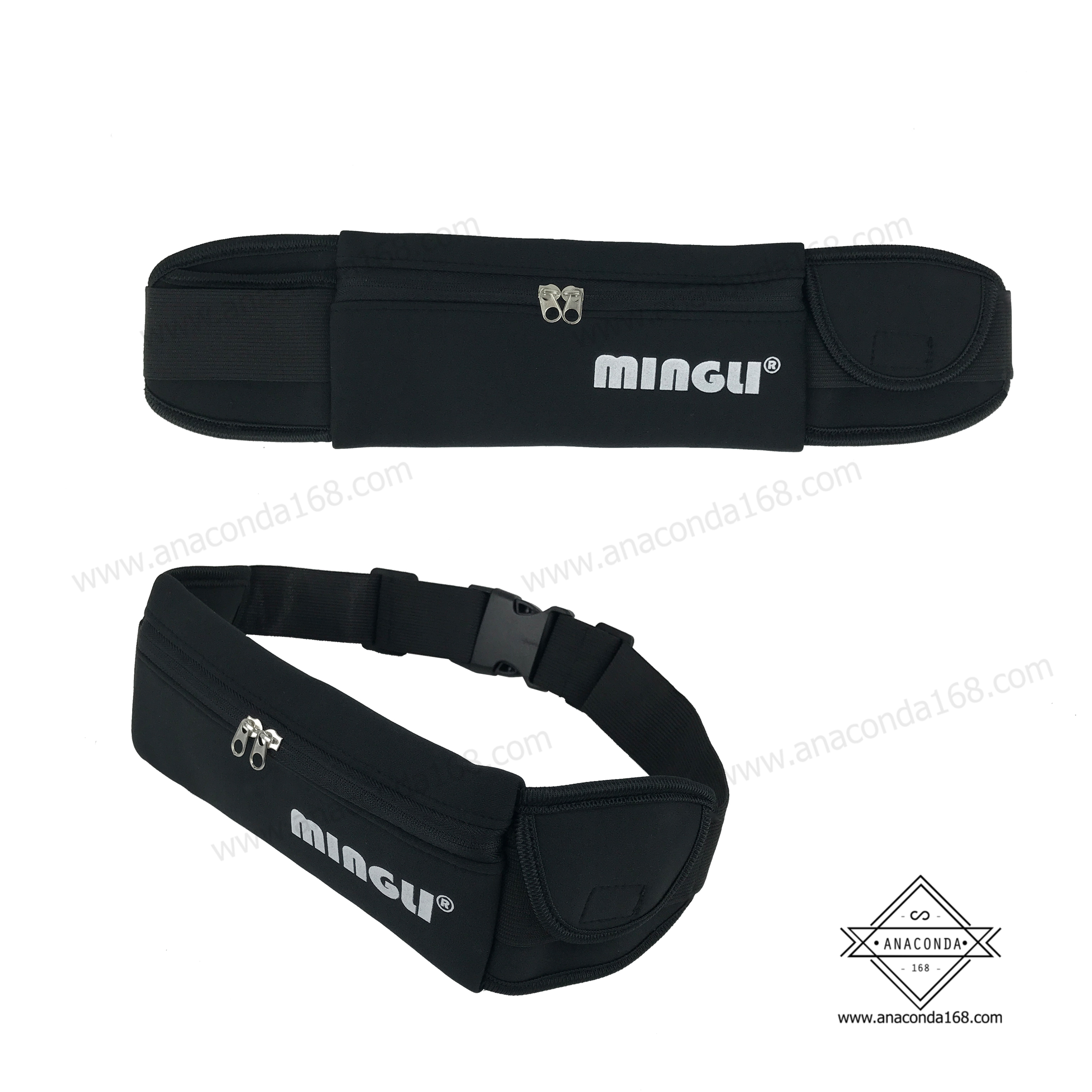 กระเป๋าคาดเอว Sport 3 ช่อง ( รุ่น MINGLI )