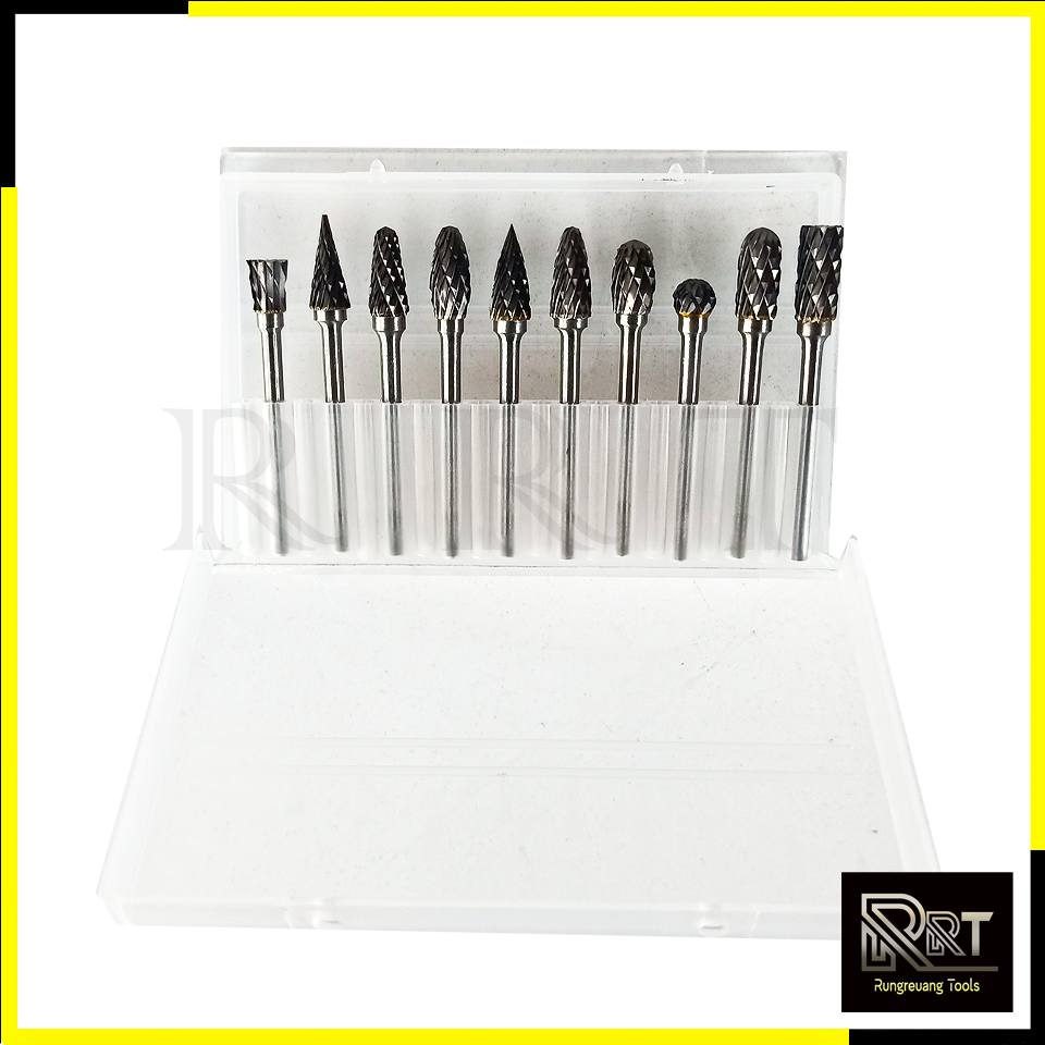KEENNESS ชุดดอกคาร์ไบด์ ขนาด 3*6mm. (ชุด 10 ชิ้น)