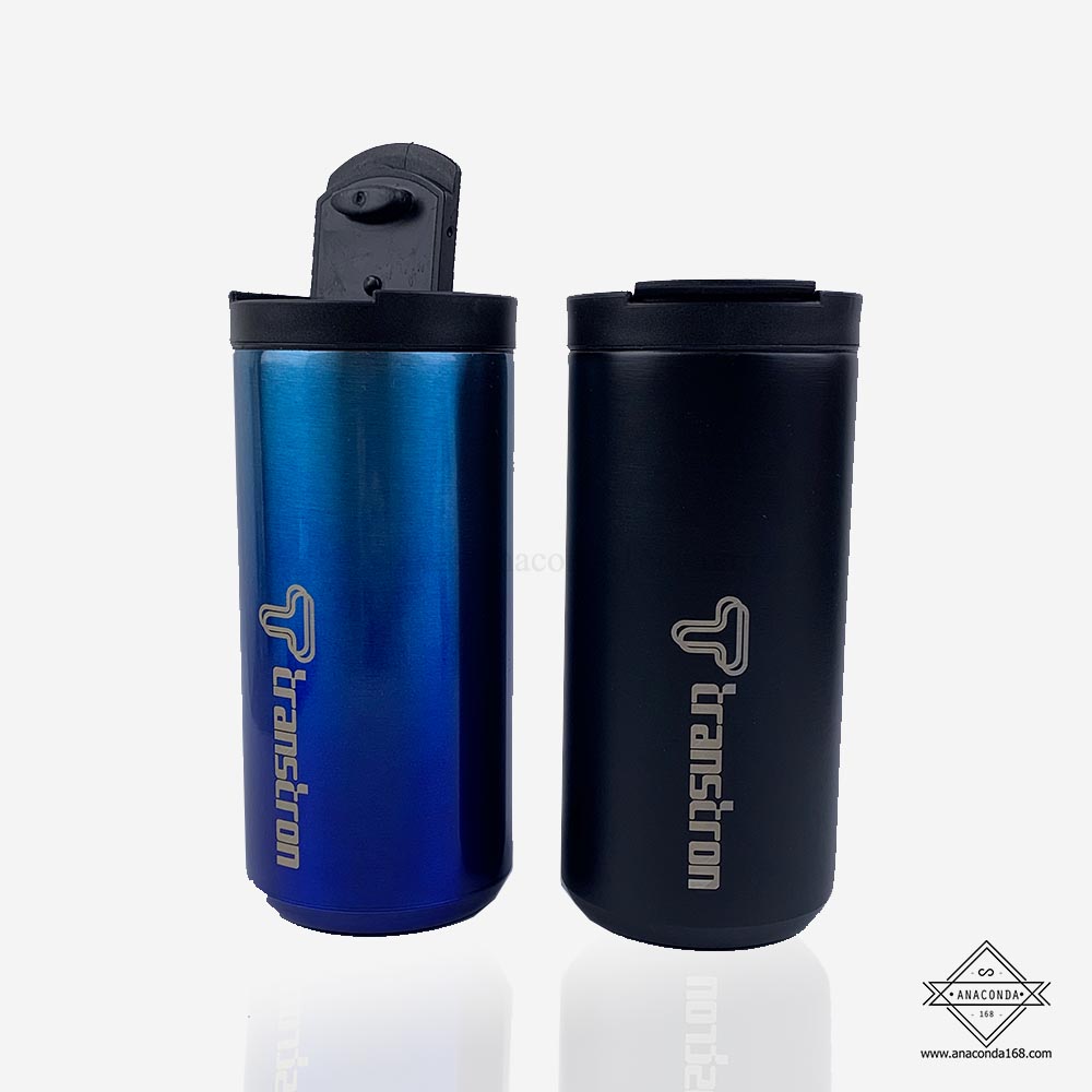 กระบอกน้ำเก็บอุณหภูมิ ขนาด 400 ml. Mini Bottle Portable ทำโลโก้