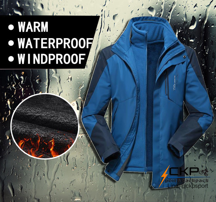 เสื้อแจ็คเก็ต Makino สีเขียวทหาร