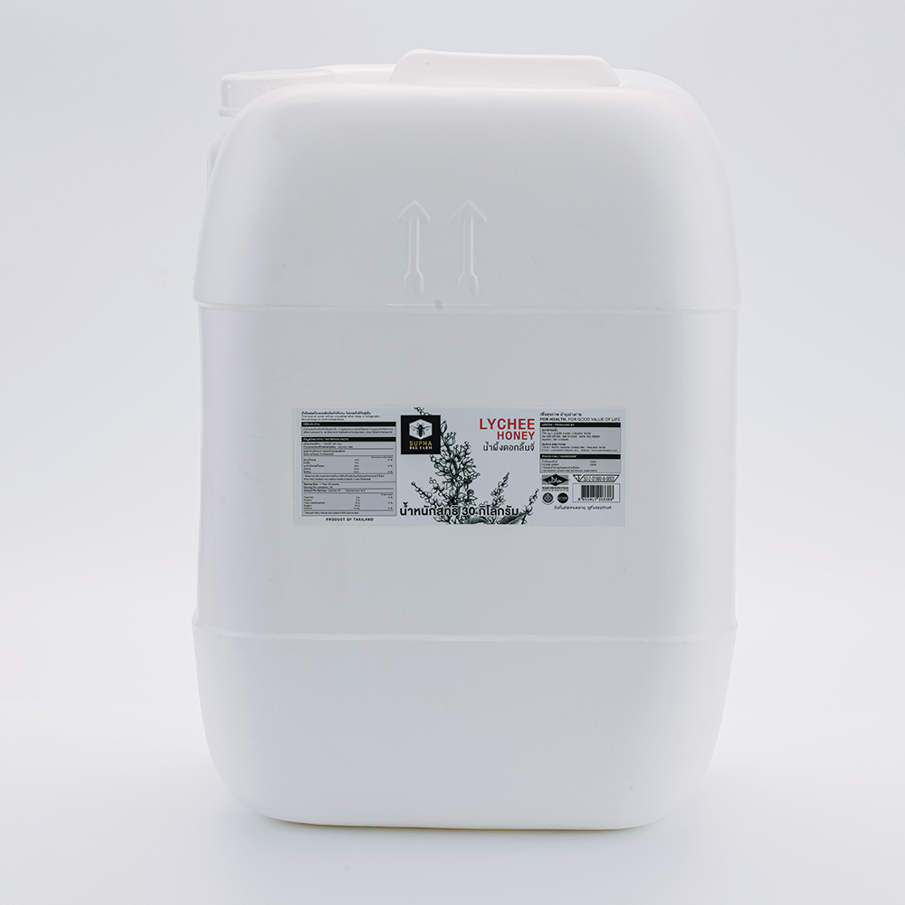 น้ำผึ้งดอกลิ้นจี่ 30 กิโลกรัม (Lychee Honey 30kg)