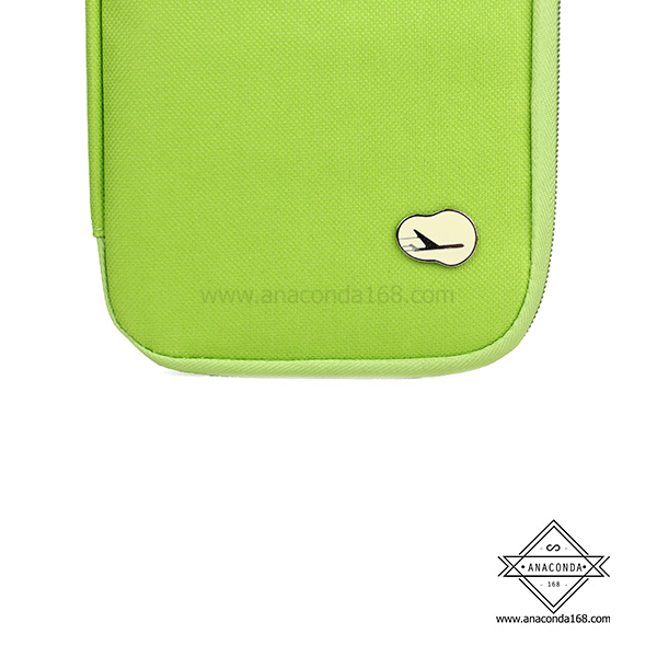 กระเป๋าใส่พาสปอร์ต (passport bag) สกรีนโลโก้