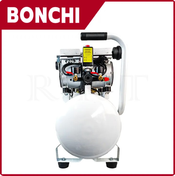 BONCHI ปั้มลม Oil Free 50ลิตร รุ่น BC-OF50L <เสียงเงียบ ปั้มเร็ว>