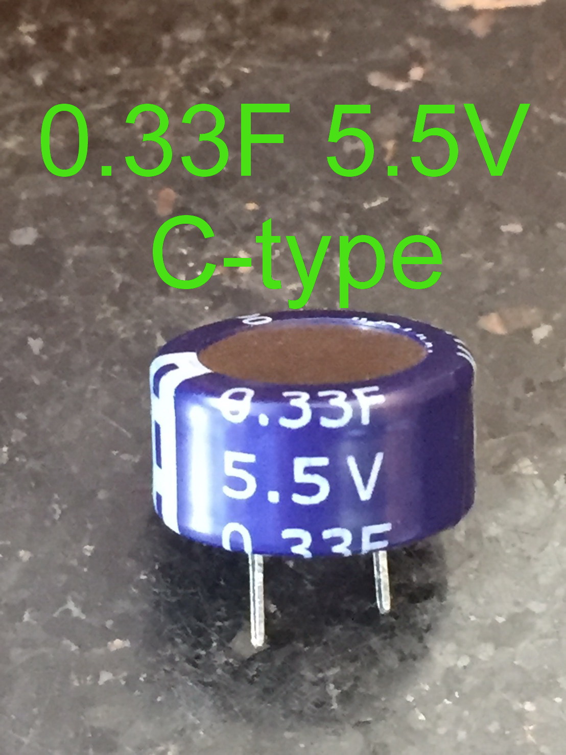 capa 0.33F 5.5V