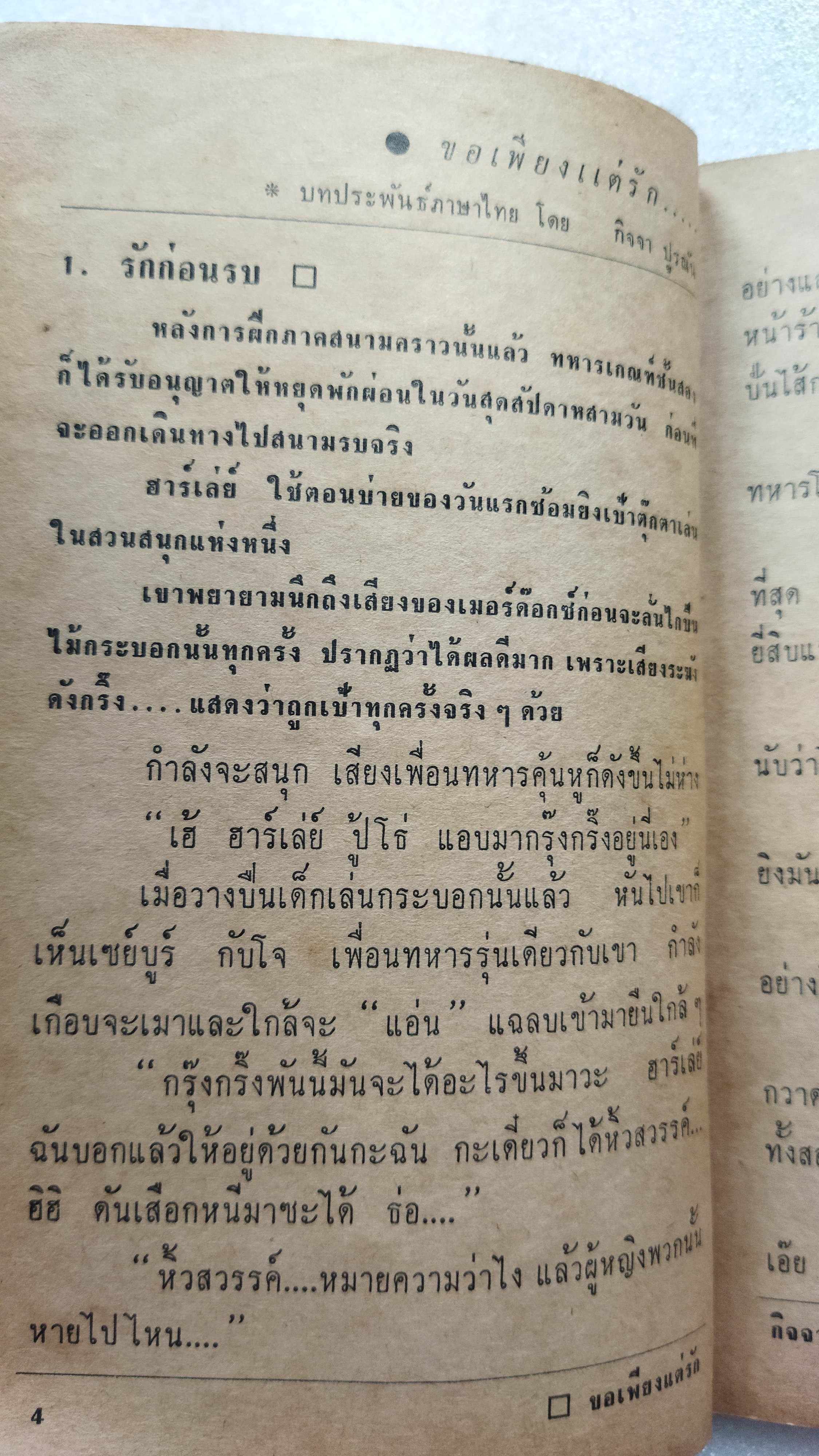 ขอเพียงแต่รัก love needs no name