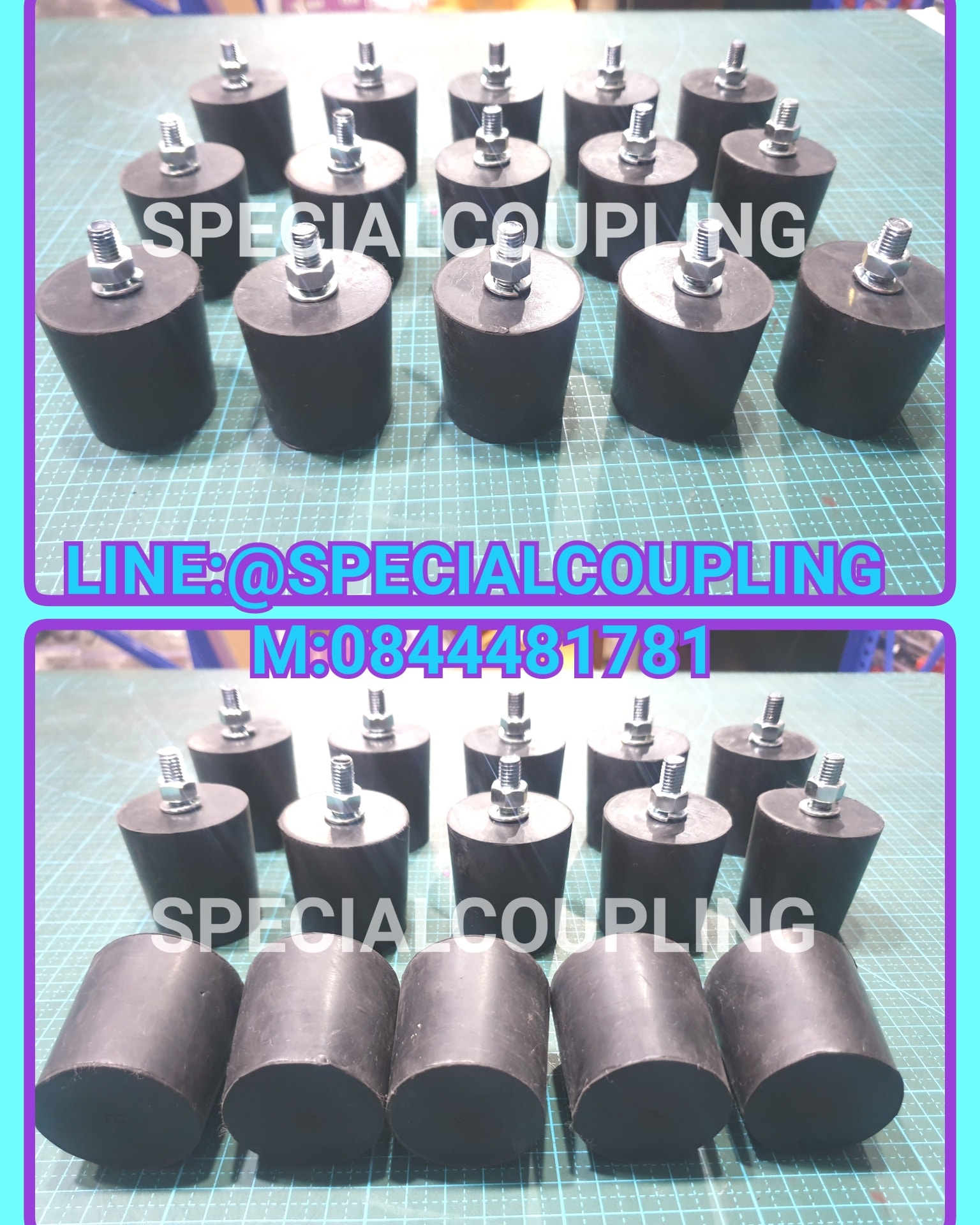 จำหน่ายยางกันกระแทกทรงเตเปอร์ ขนาดod 45mm L48mm. M.8 พร้อมส่งคะ สอบถามได้คะ
