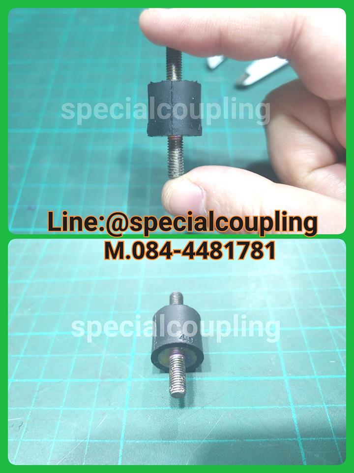 จำหน่ายยางรองแท่นเครื่องOD15XH15MMเกลียวDOUBLESTUDM.5 พร้อมส่งคะ