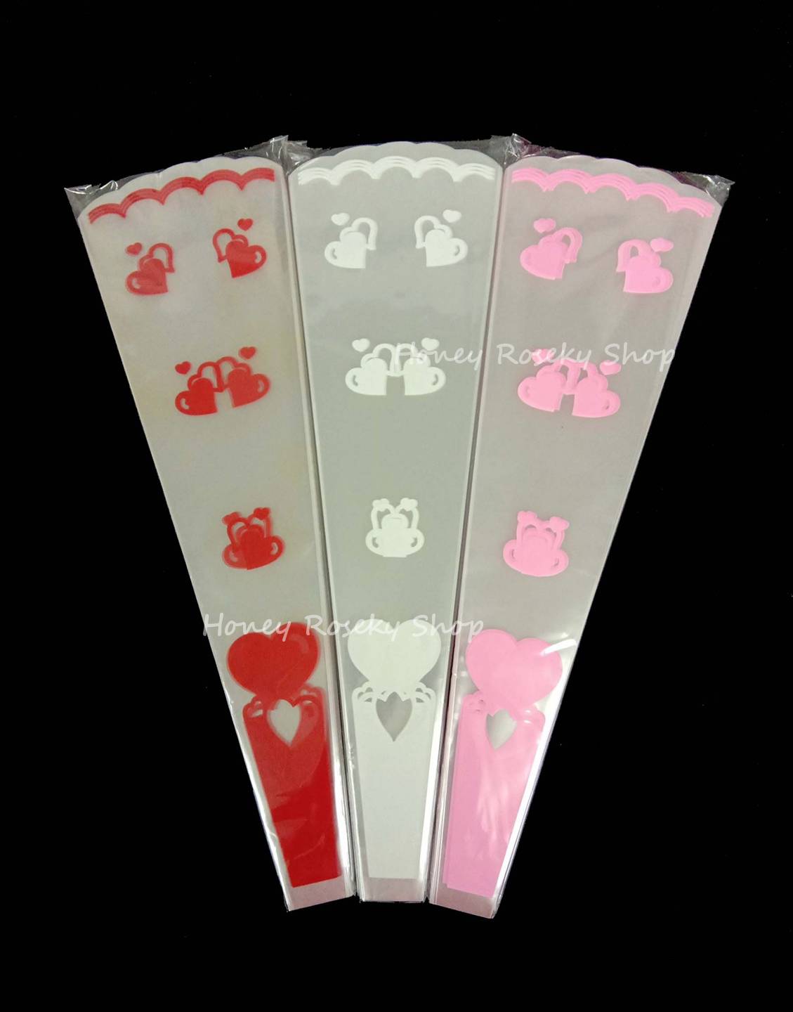 ซองใส่ดอกไม้ รุ่น 2SA (แพ็คละ100ใบ ต่อ1 สี)