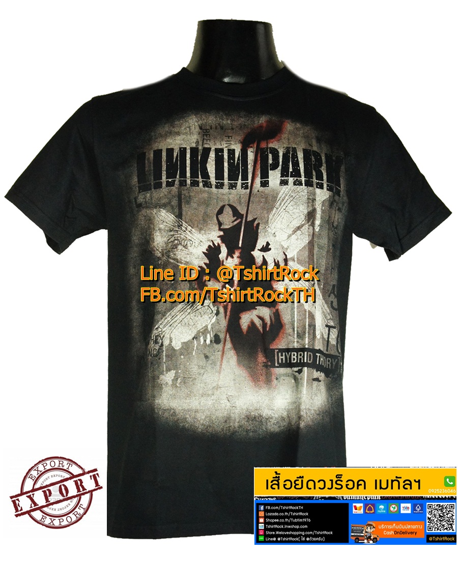 เสื้อวง LINKIN PARK เสื้อยืดวงดนตรีร็อค เมทัล เสื้อร็อค ลิงคินพาร์ก LPK1639