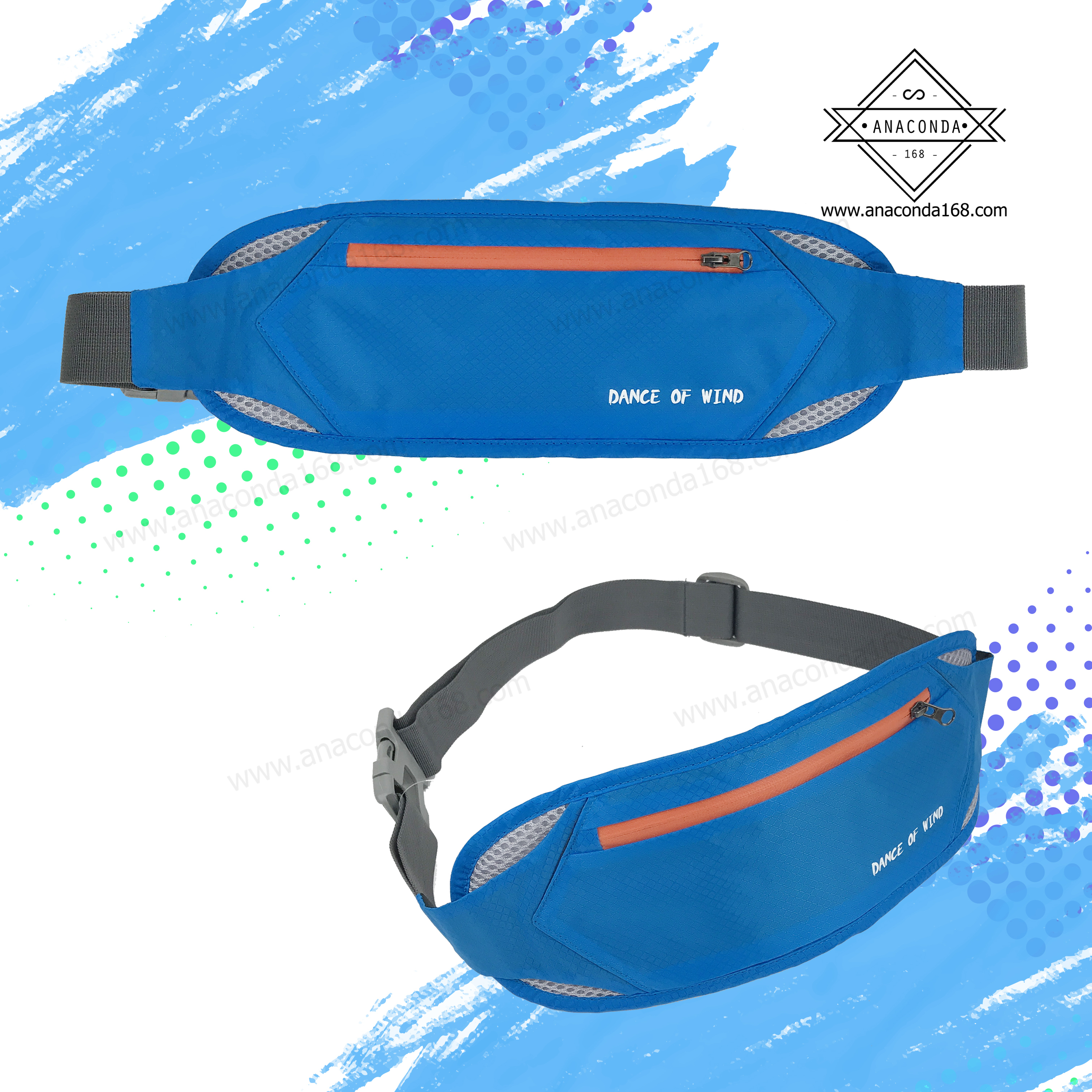 กระเป๋าคาดเอวสปอร์ต 1 ช่อง (Sport DOW)