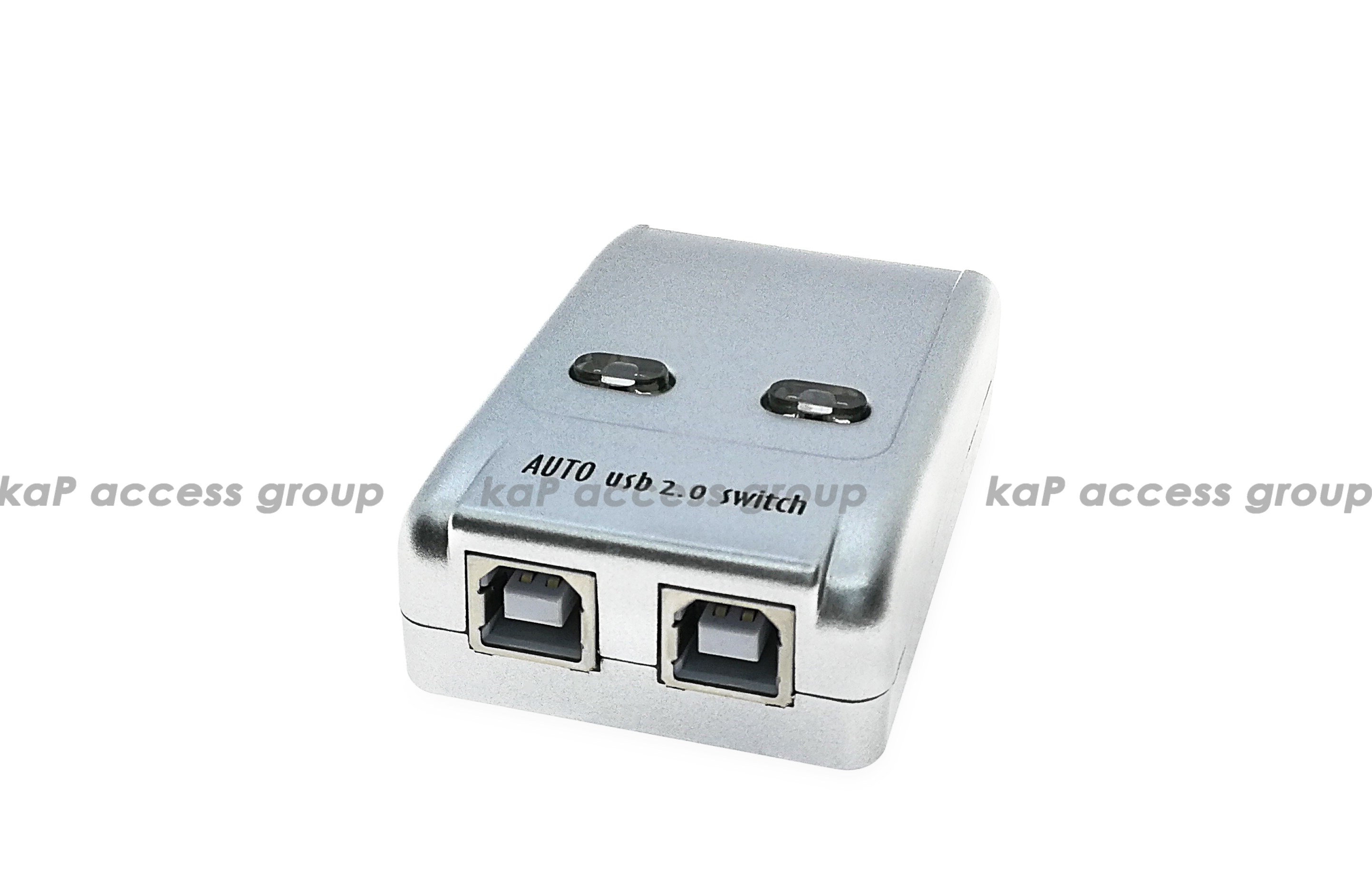 USB 2.0 Sharing Printer Switch 2 Port (Com 2 Printer 1) กล่องพลาสติก