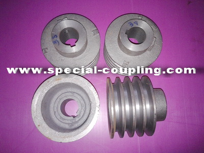 Pulley 5 นิ้ว 4ร่องB รู38มิล