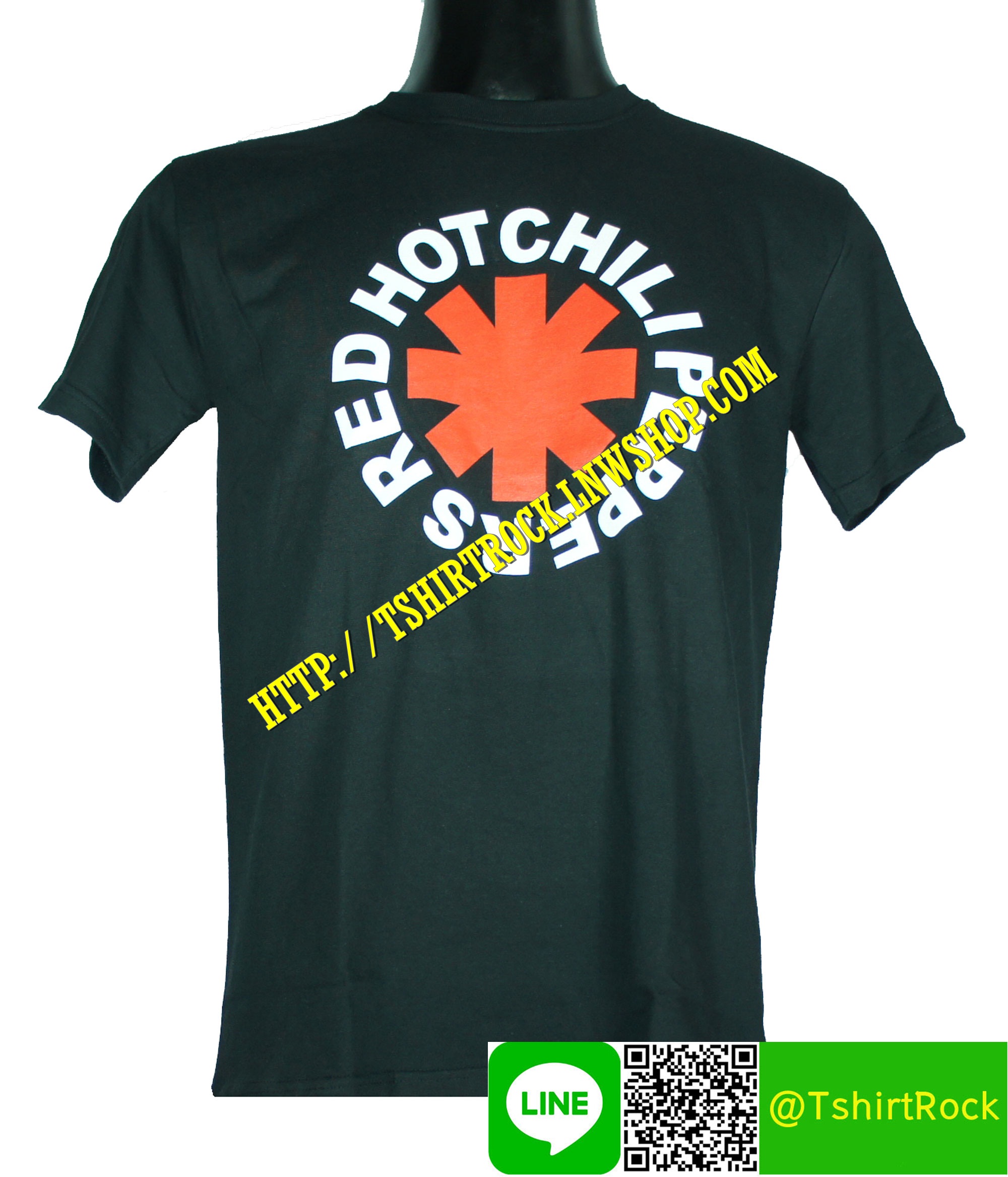 RED HOT CHILI PEPPERS เสื้อยืดวงร็อค เมทัล ดนตรี เสื้อวงเรดฮอตชิลีเพปเปอส์ RCP1300