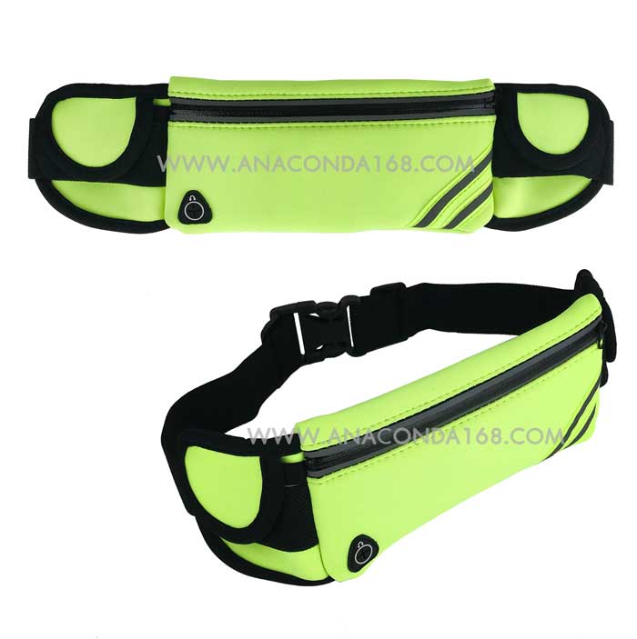 กระเป๋าคาดเอววิ่ง กระเป๋าปั่นจักรยาน พร้อมช่องใส่ขวดน้ำ