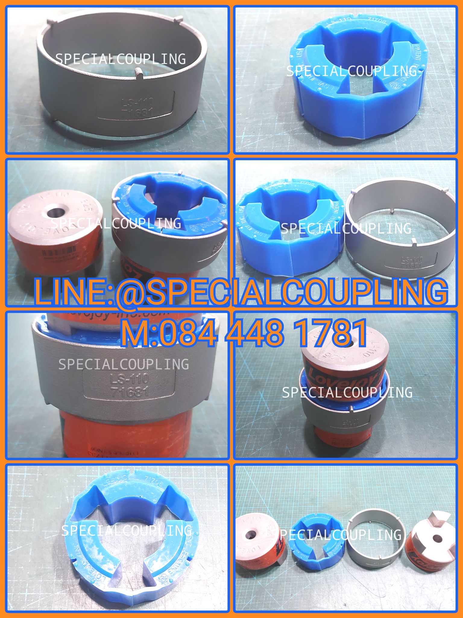 จำหน่าย Jaw in shear Lovejoy usa size Ls110 complete set. พร้อมส่งคะ สอบถามได้คะ
