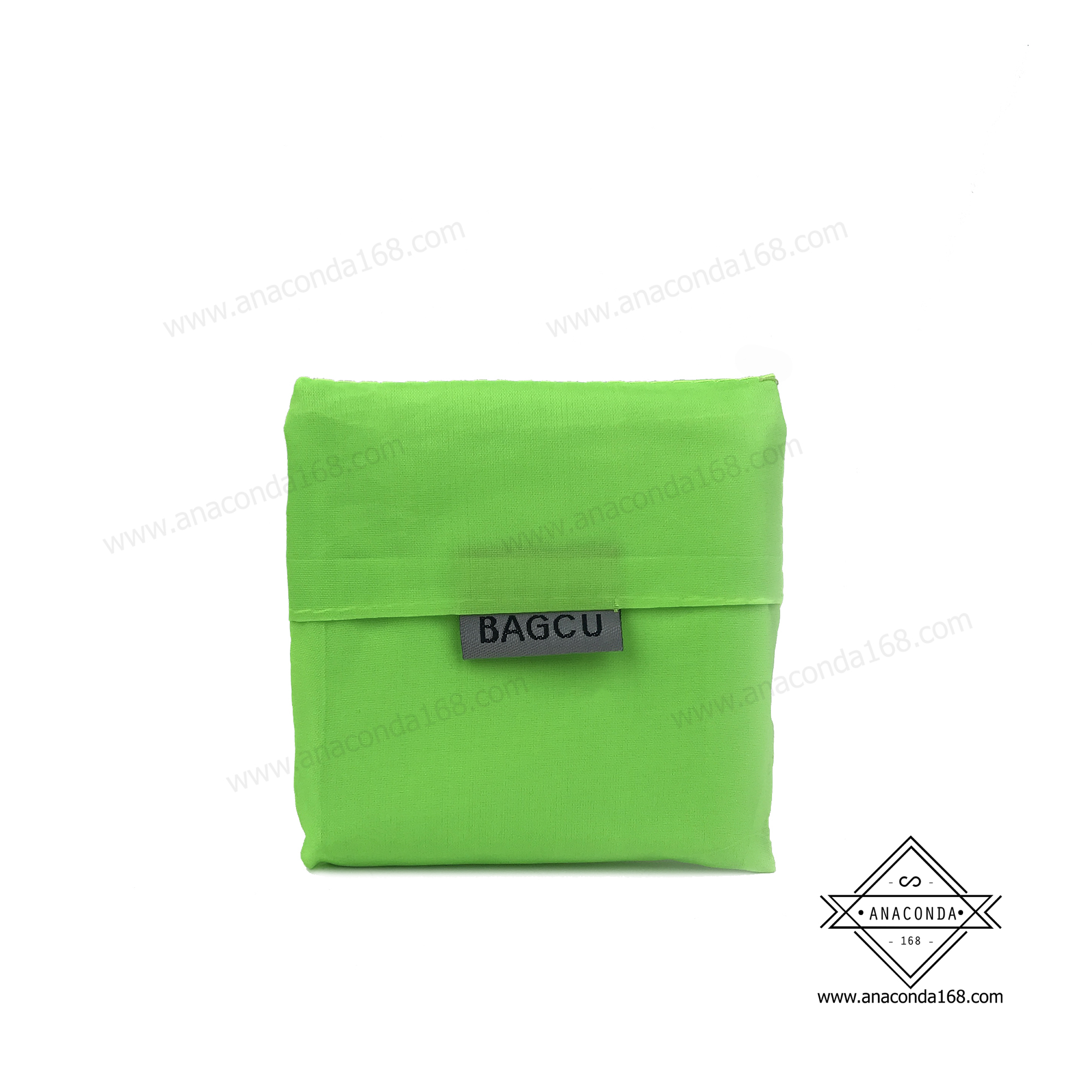 กระเป๋าช็อปปิ้งพับเก็บได้ BAGCU สีพื้น (Shopping Bag)